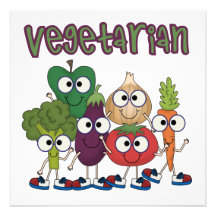 Vegetarian Personalized Announcement