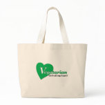 Vegetarian with all my heart bags