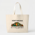 Vegetarians Do It With Vegetables (Humour) Bag