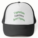 Vegetarians Experience Better Orgasms hats