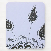Vegetation over clouds mousepad