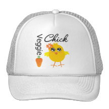 Veggie Chick Trucker Hat