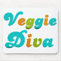 Veggie Diva Mousemats
