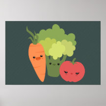 Veggie Friends Print