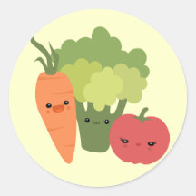 Veggie Friends Sticker