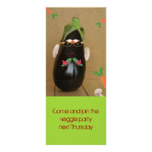 veggie party custom announcements