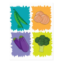 Veggies Post Card