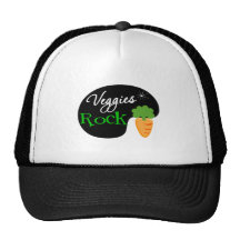 Veggies Rock Hats