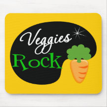 Veggies Rock Mousepad