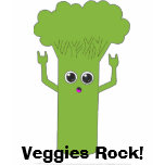 Veggies Rock! t-shirts