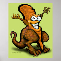 Veggiesaurus Rex Print