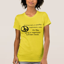 vegi peace shirt