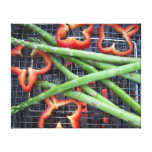 Vegtable Grill Canvas Print