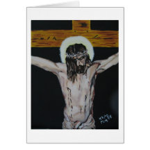 Velazquez Crucifixion study card