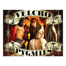 Velcro Pygmies Personalized Invite