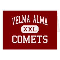 Velma Alma - Comets - Middle - Velma Oklahoma Cards