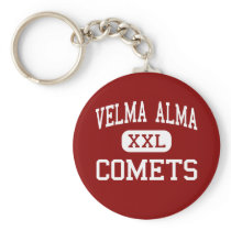 Velma Alma - Comets - Middle - Velma Oklahoma Keychain