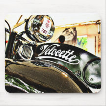 Velocette M Series vintage motorcycle Mouse Pads