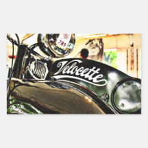Velocette M Series vintage motorcycle Sticker