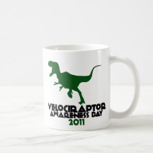Velociraptor Awareness day 2011 Coffee Mugs