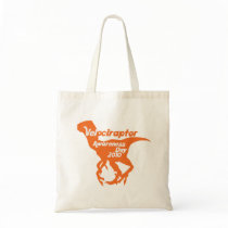 Velociraptor Awareness Day Tote Bags