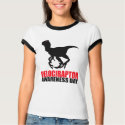 Velociraptor Awareness Day t-shirts