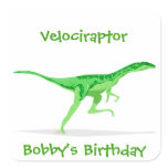 Velociraptor dinosaur sticker
