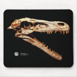 Velociraptor Skull MousePad