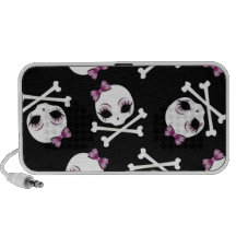 VelusaSkullie Pattern Notebook Speakers