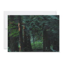 Velvet Forest Personalized Invites