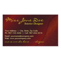 velvet paisley business card template