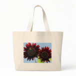 Velvet Queen Sunflowers Canvas Bag