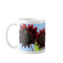 Velvet Queen Sunflowers mugs