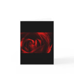 Velvet Voodoo Red Rose Love Expressions Card