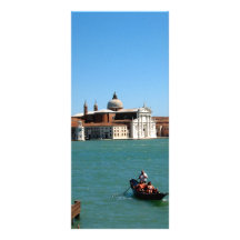 Venetian Blue Full Color Rack Card