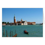 Venetian Blue Greeting Card