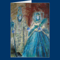 Venetian Carnival cards