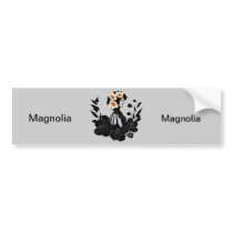 Venetian Magnolia Bumper Sticker