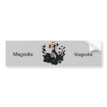 Venetian Magnolia Bumper Sticker bumper stickers