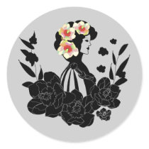 Venetian Magnolia Sticker