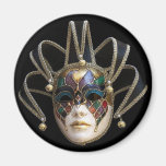 Venetian Masks Fridge Magnet