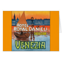 Venezia Hotel Royal Danieli Card
