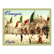 Venezia ~ Italia ~ Vintage Travel Poster posters