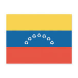 Venezuela recycle flag postcards