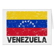 Venezuela Vintage Flag Cards