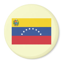 Venezuelan Flag Large Magnet