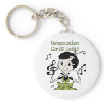 Venezuelan Girls Rock Key Chains