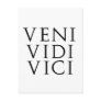 Veni Vidi Vici Postcards