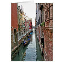 Venice Alleyway Card