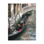 Venice Canal, Italy postcards